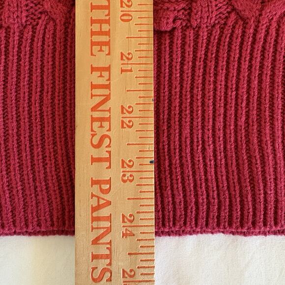 Women's Design 365 Pink Crew Neck Puff Sleeve Sweater Size Large Acrylic - Picture 13 of 13